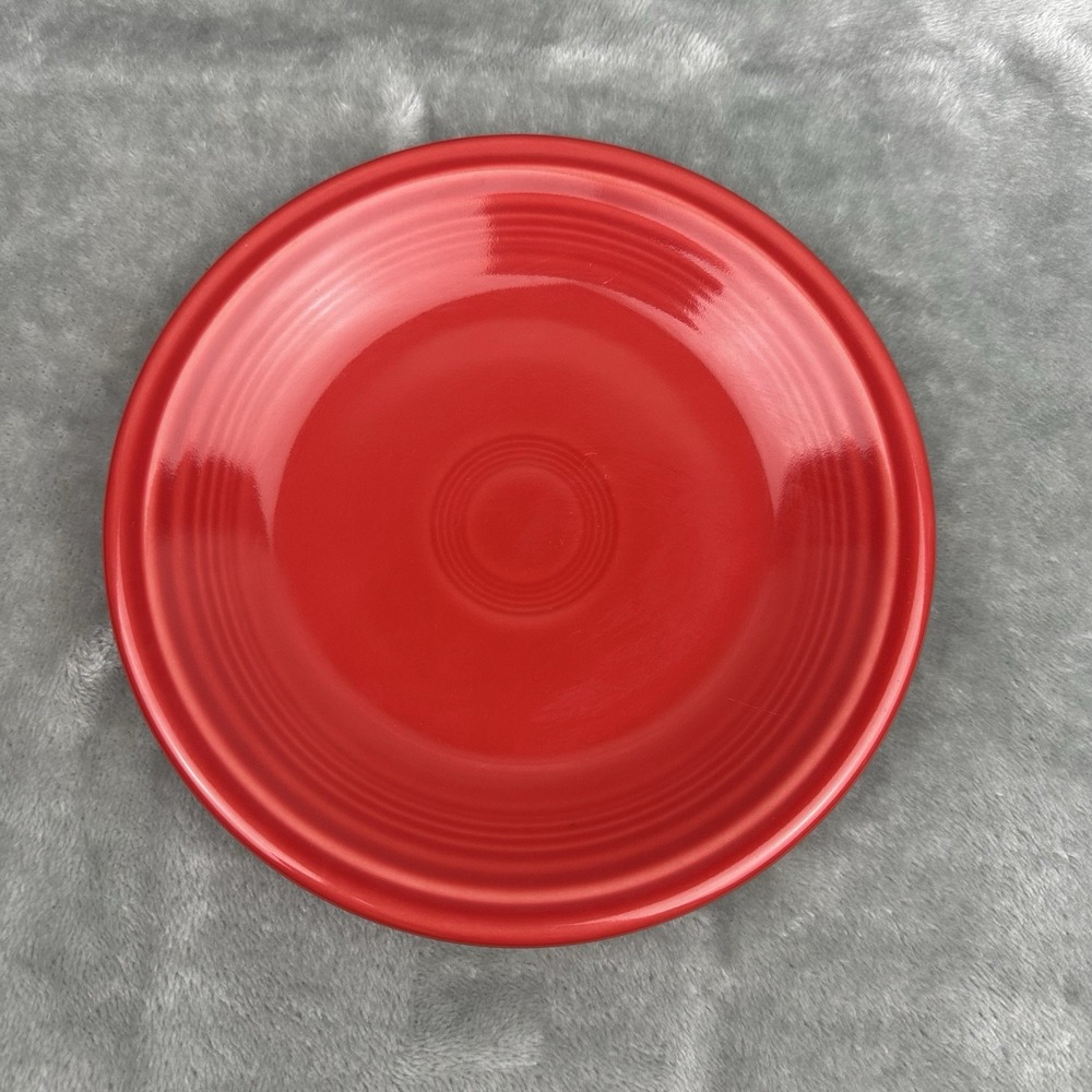 Fiesta Fiestaware Homer Laughlin Salad Plate Small Plate Scarlet